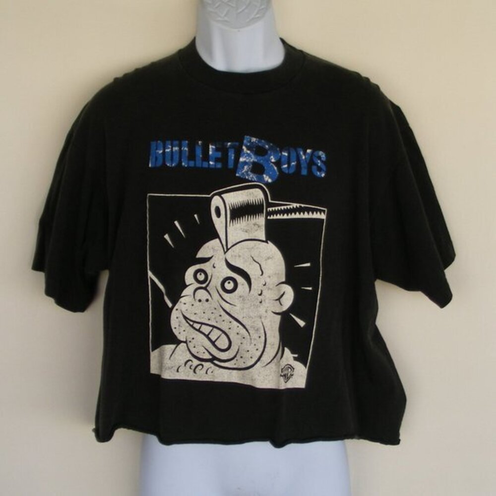 BULLET BOYS Concert Tshirt, XL, Cropped 1989-1990 Era,